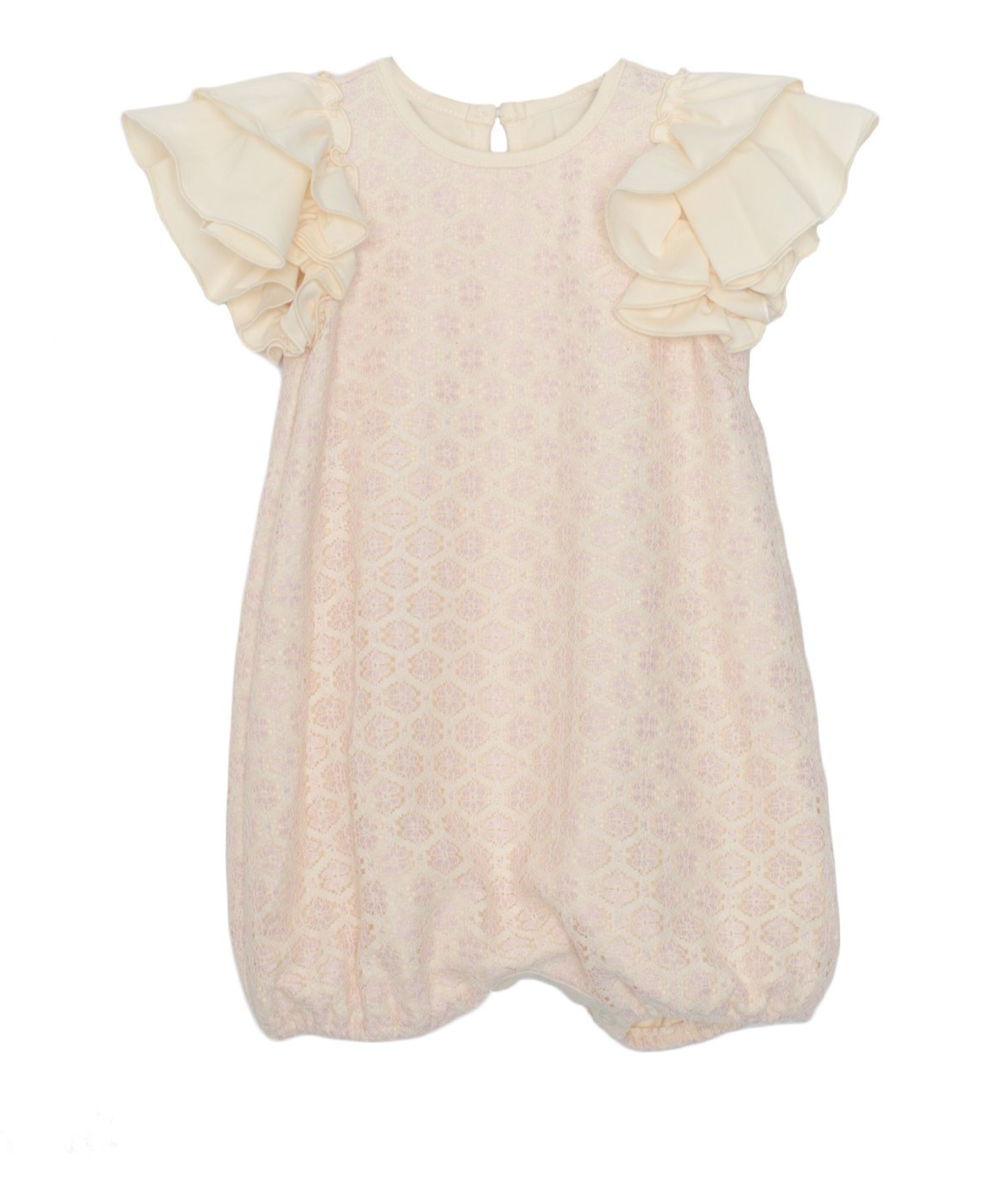 Pink Knit Romper